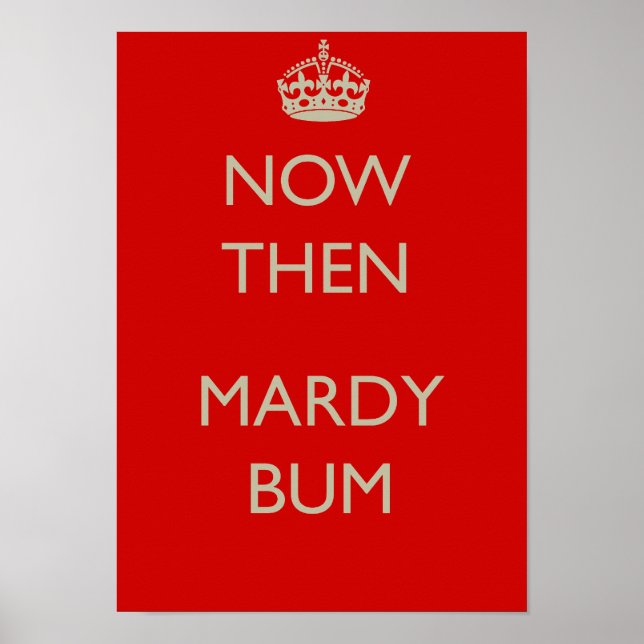 Poster Agora, Mardy Bum (Frente)