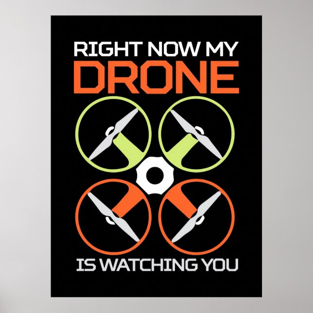 Poster Agora Meu Drone (Frente)