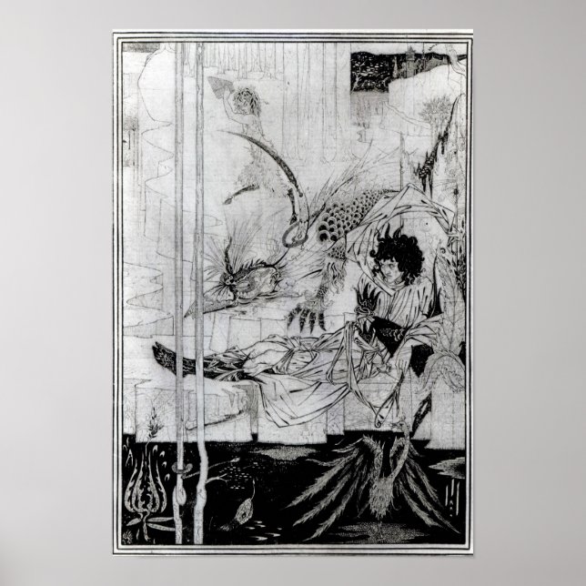 Póster Agora o Rei Arthur viu a Besta Questora (Frente)