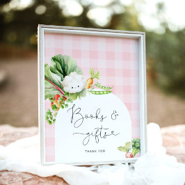 Poster Agricultores locais comercializam livros e present