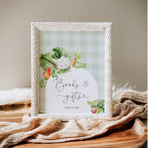 Poster Agricultores locais comercializam livros e present