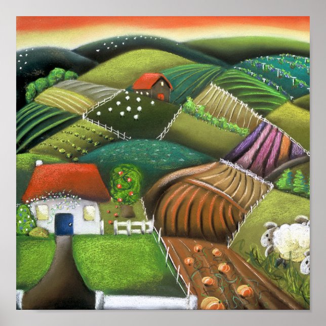 Póster Agricultura em Wairarapas (Frente)