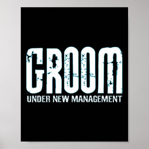 Poster Agrupamento Sob Novo Grupo Engraçado De Gestão