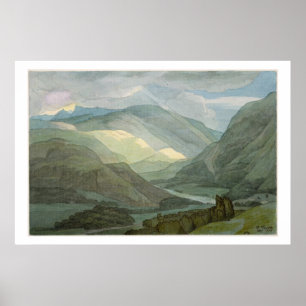 Póster Água de Rydal, 1786 (w/c)