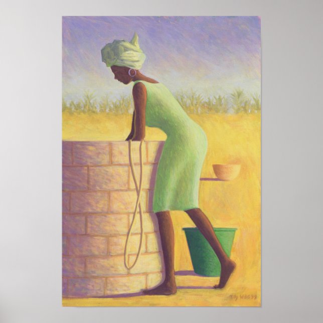 Poster Água do poço de 1999 (Frente)