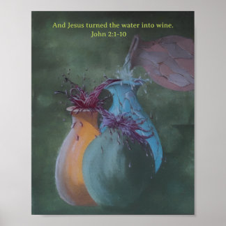 Poster Água em Vinho