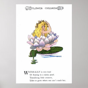 Póster Água-Lírio