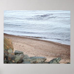 Poster Água na cor de Lakeshore 16x20