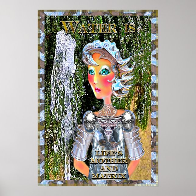 Poster Água (Poster) (Frente)