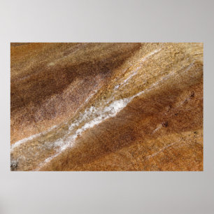 Poster Água sobre Granite em Franconia Notch