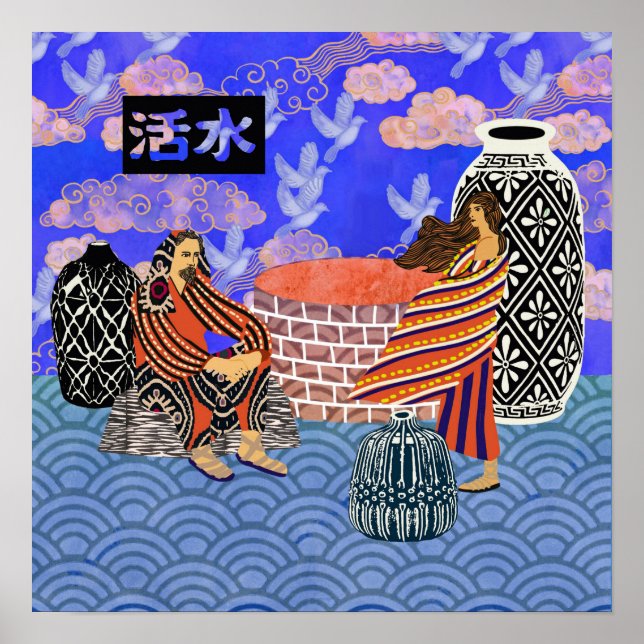 Poster Água viva (Frente)