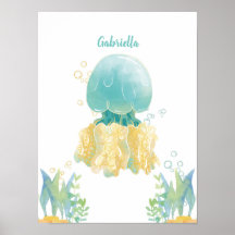 Água-viva Capricho Subaquático Personalizável