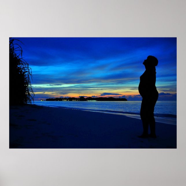 Poster Aguardando a chegada (Frente)