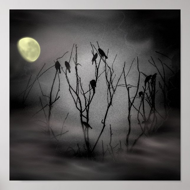 Poster Aguardando meia-noite (Frente)