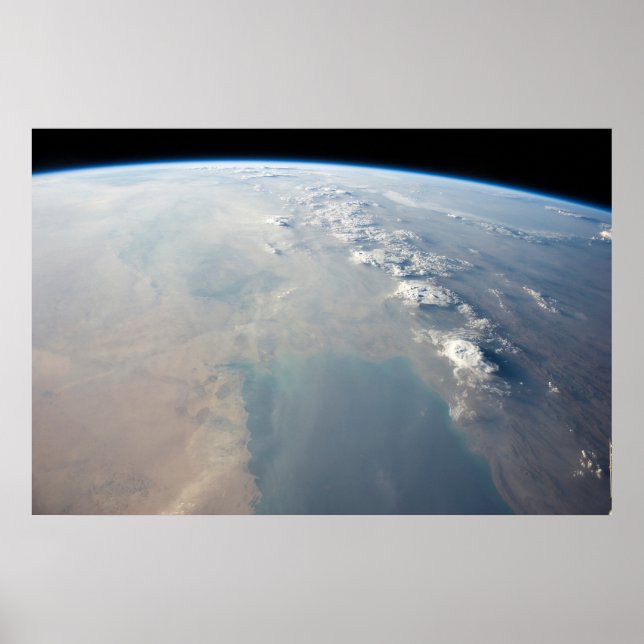 Poster Águas Azuis Tropicais Do Golfo Persa. 2 (Frente)