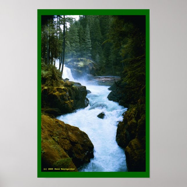 Póster Águas de montanha (Frente)