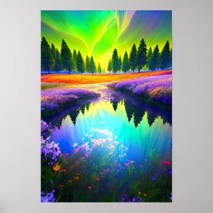 Poster Águas Enigmáticas, Lago Misterioso