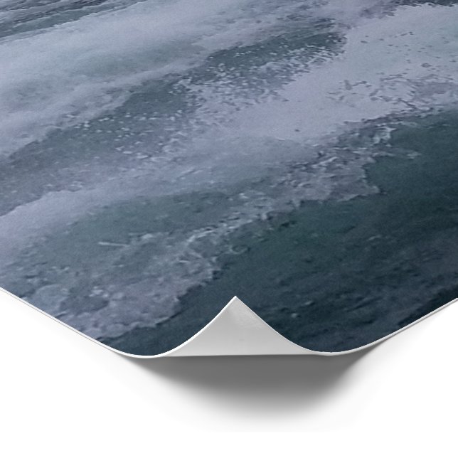 Póster Águas Furiosas do Niágara! (Borda)