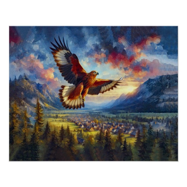 Póster Águia (Frente)