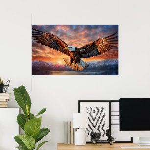 Poster Águia Americana