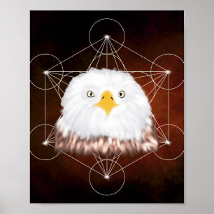 Poster águia metatron