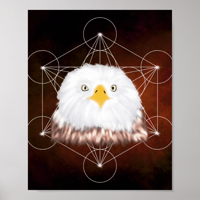 Poster águia metatron (Frente)