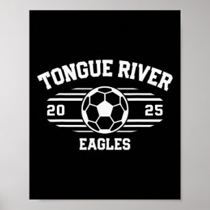 Poster Águilas do Tongue River Futebol Ll 2025 
