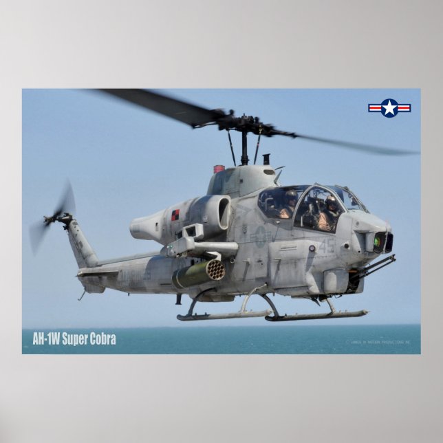 POSTER AH-1W SUPER COBRA (Frente)