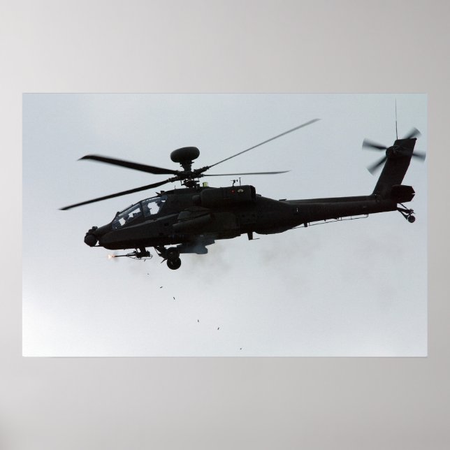 Póster AH-64 Apache (Frente)