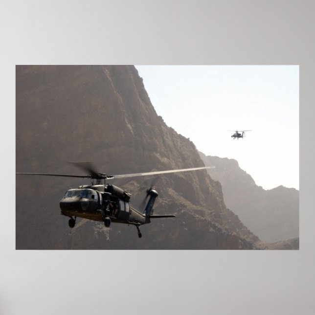 Poster AH-64 Apache (Frente)