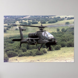 Póster AH-64 Apache