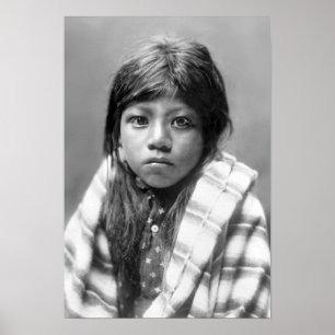 Poster Ah Chee Lo (Native American Girl)