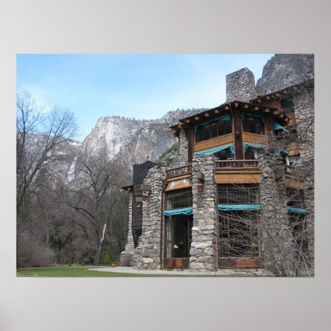 Poster Ahwahnee - Yosemite (Frente)