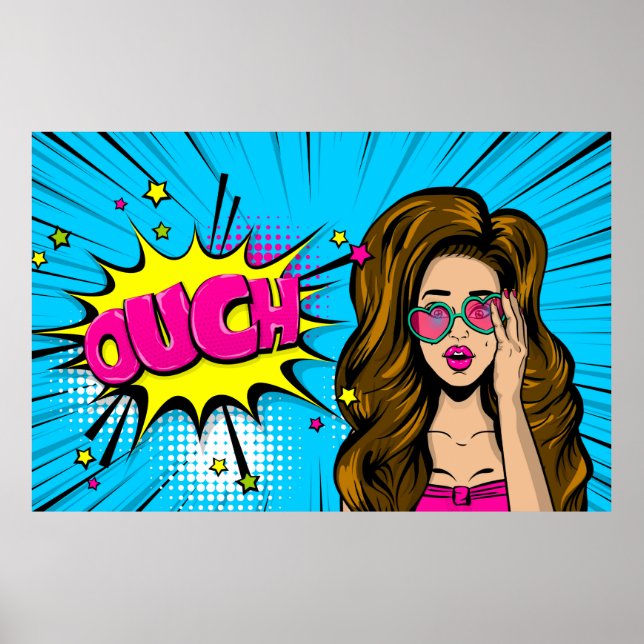 Poster Ai garota (Frente)