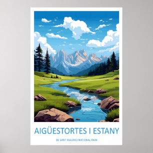 Poster Aigüestortes I Estany De Sant Maurici Nacional
