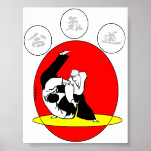 Póster aikido