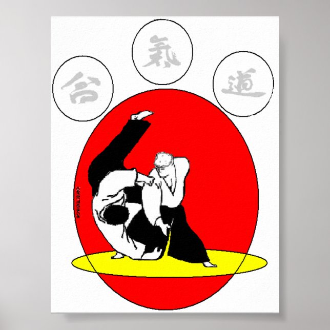 Póster aikido (Frente)