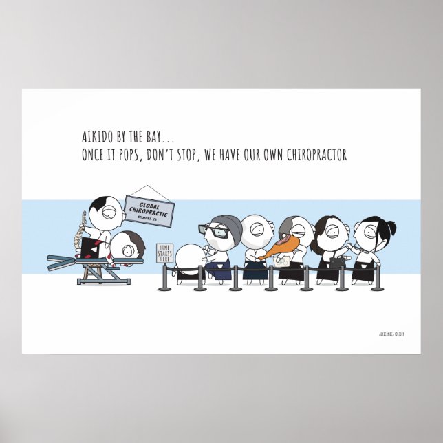 Poster Aikido Chiropractor (Frente)