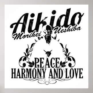 Poster Aikido O Sensei