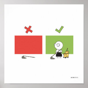 Poster Aikido - regra #6 do Dojo