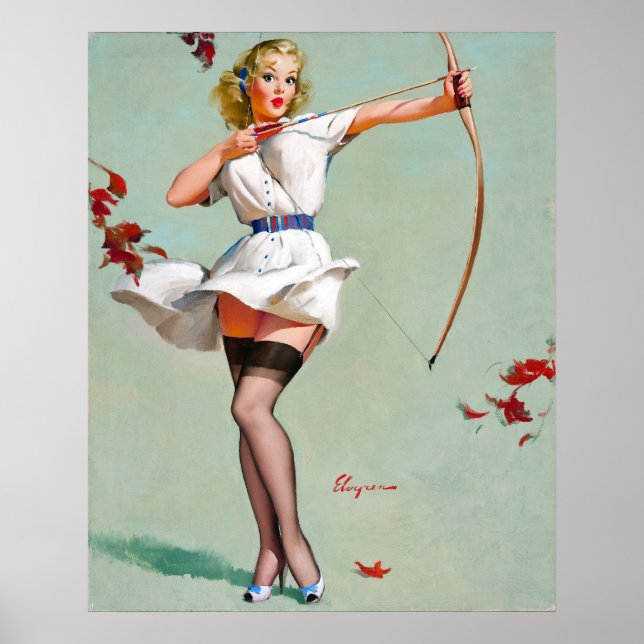 Póster Aiming Pin Up (Frente)