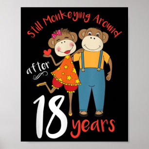 Poster Ainda Anniversar Sobre Casamentos De 18 Anos