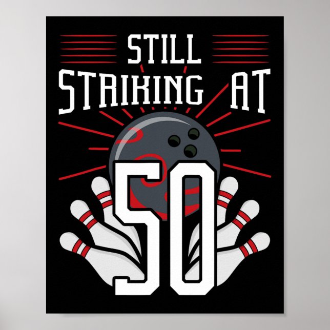 Poster Ainda Atacando 50 Boliches De Celebração (Frente)