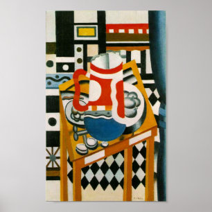 Póster Ainda é a vida com uma cerveja mug