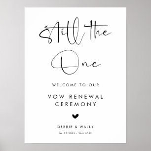 Poster Ainda o Único Bem-vindo Renovação de Voto