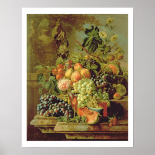 Poster Ainda vida da fruta
