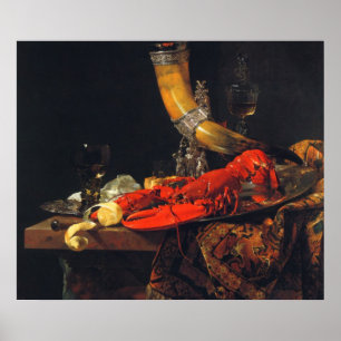 Póster Ainda vida por Willem Kalf
