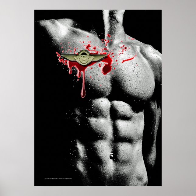 Poster Airborne: Bloody Wings (Frente)