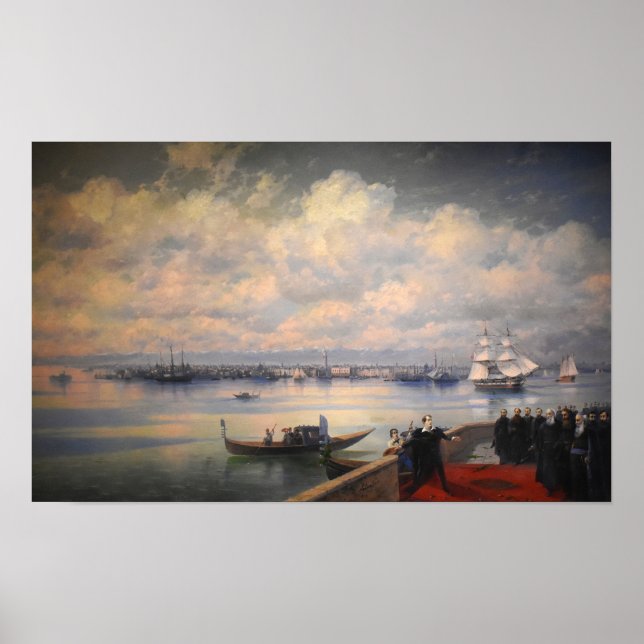 Poster Aivazovsky - Byron San Lazzaro (Frente)