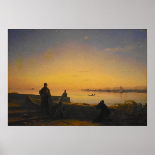 Poster Aivazovsky - San Lazzaro (Frente)